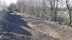 Bild: Baustelle am Travewiesenweg